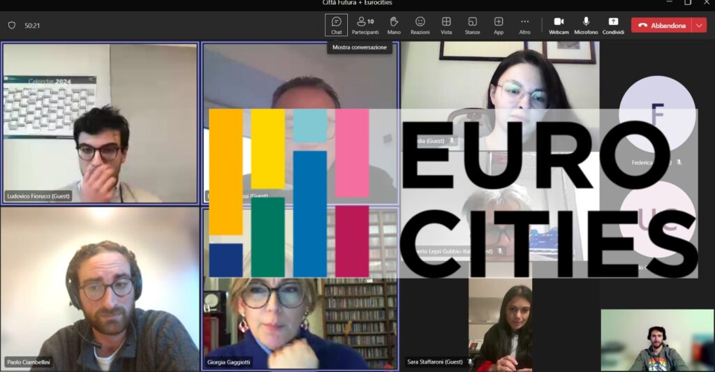 Città Futra incontra l'ong internazionale Eurocities